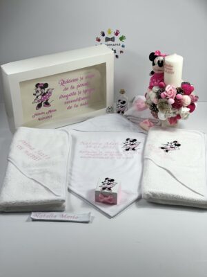 Trusou botez select Baby Minnie, 9 piese