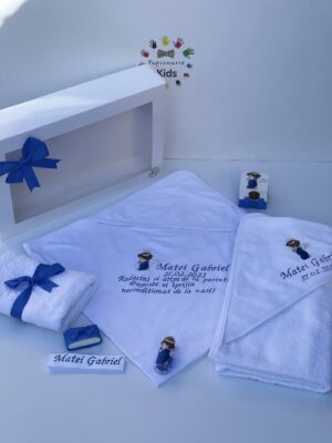 Trusou botez clasic Ingeras, 8 piese