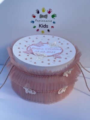 Trusou botez gold Fluturas, 10 piese