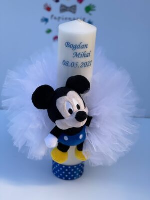 Lumânare botez, Mickey