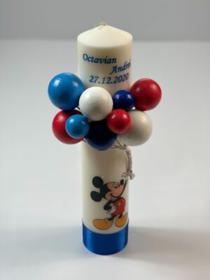 Lumanare botez, Mickey