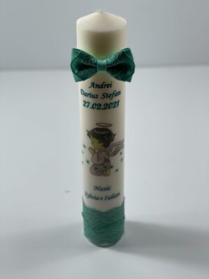 Lumanare botez, Ingeras