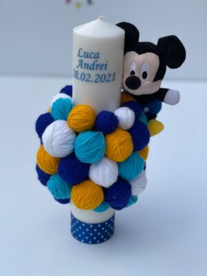 Lumanare botez, Mickey