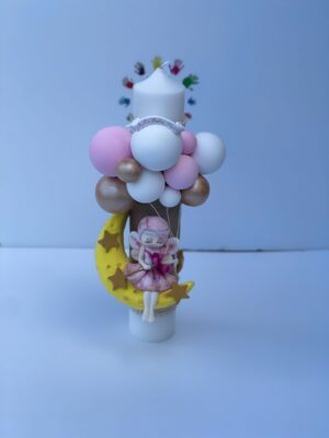 Lumanare botez, Baloane