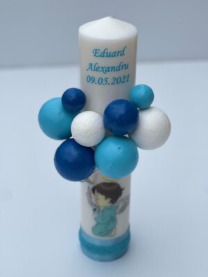 Lumanare botez, Ingeras