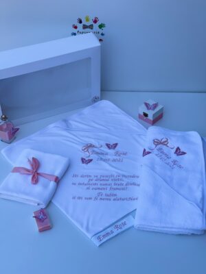 Trusou botez clasic Butterfly