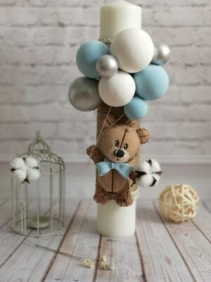 Lumanare fimo Ursulet