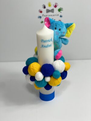 Lumanare botez , Elefant