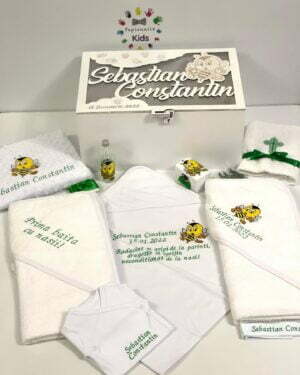 Trusou botez Platinum Albinuta